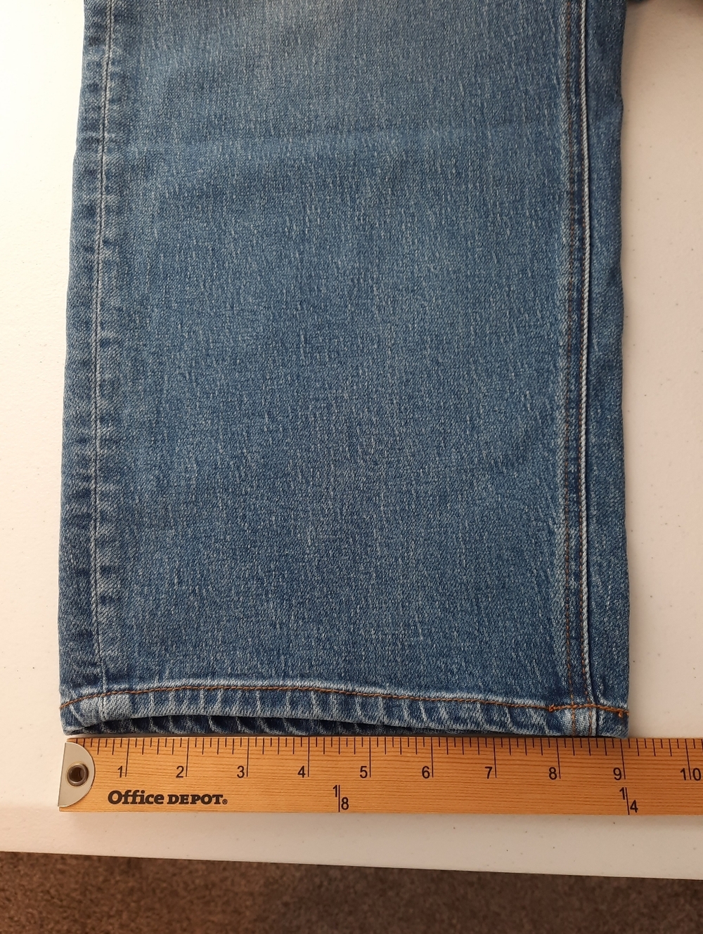 Quince Bella High Rise Stretch Barrel Jeans in Atlantic Blue size 30 - Picture 15 of 15